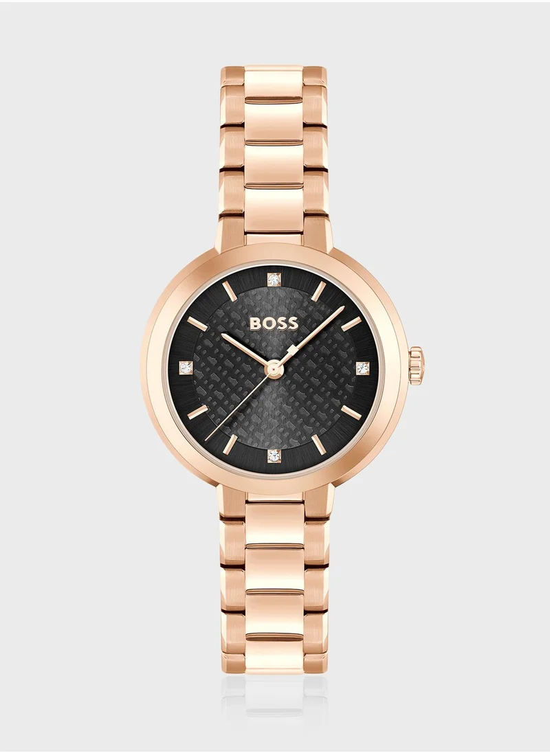 BOSS Steel Strap Analog Watch