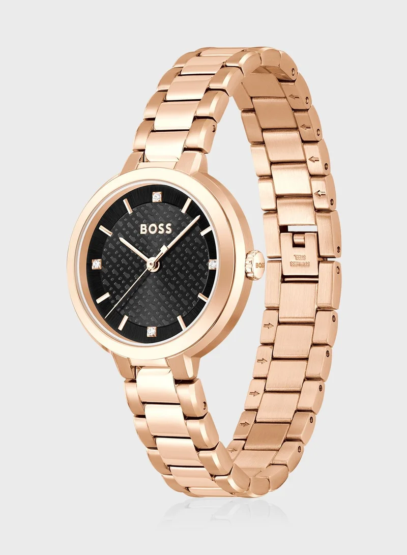 BOSS Steel Strap Analog Watch
