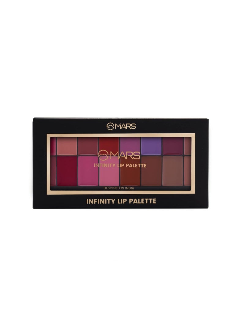 MARS 16 Stunning Shades Matte Infinity Lip Palette  Multicolo 36g  LP10 02 - pzsku/Z9476E5B4F012FEE214CAZ/45/_/1716028400/bf3ac9f8-3228-4d30-830b-bd3b989afdbd