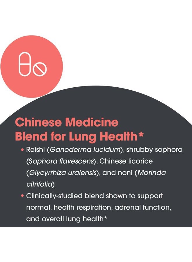 Allergy Research Group PhytoCort Supplement - Respiratory Support, Lung Health, Lung Detox, Lung Cleanse, Healthy Breathing, Herbal Support, Reishi, Licorice, Noni, Vegetarian Capsules - 120 Count - Image 5