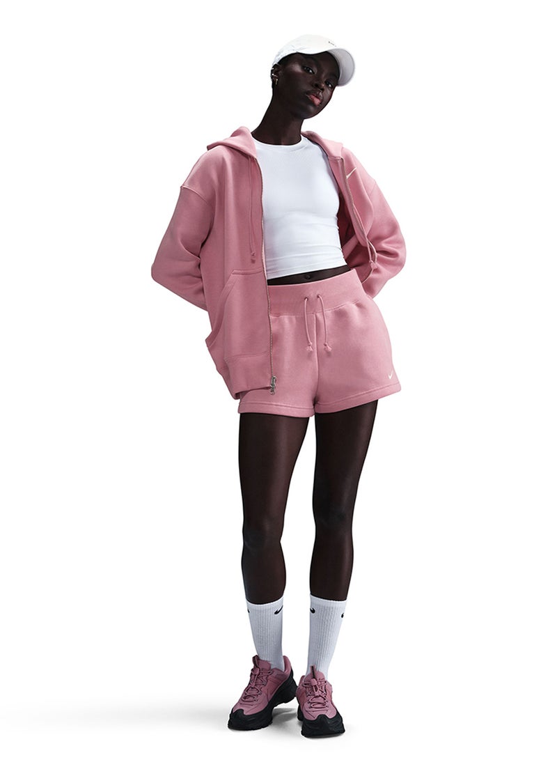 Nike Nsw Phoenix Fleece High Rise Shorts  - Image 1