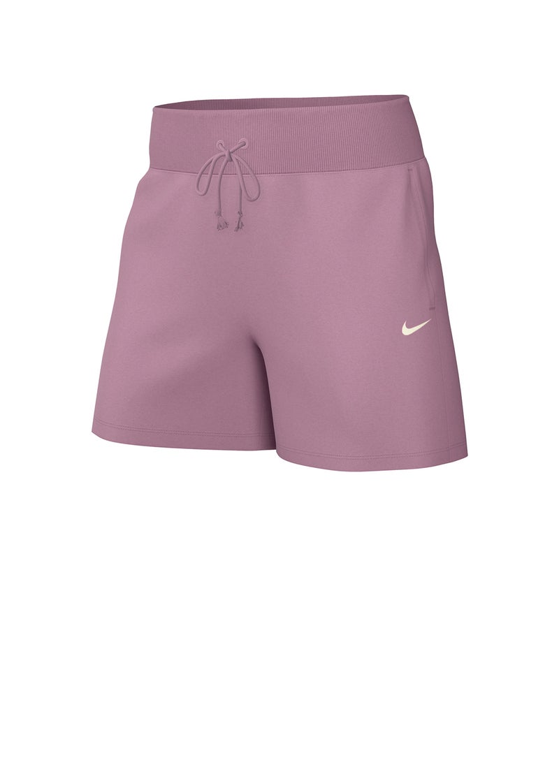 Nike Nsw Phoenix Fleece High Rise Shorts  - Image 3