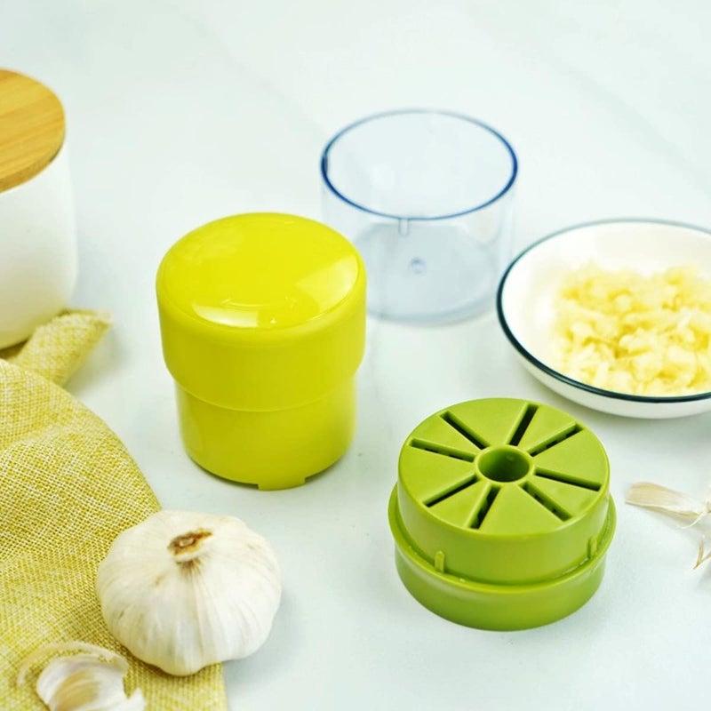 Ramkuwar with device of R Ramkuwar with device of R Garlic Ginger Crusher 11x73x73 Parrot Green  - Image 3