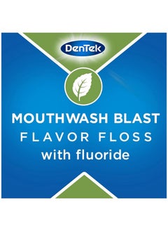 Dentek Earth Friendly Floss Picks, Organic Plant-Based Bio-Plastic Handles, Mint 60 Count (Pack Of 2)  - Image 5