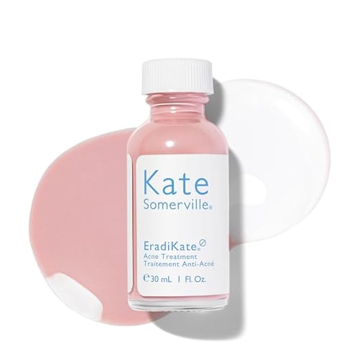 Kate Somerville EradiKate Acne Treatment - Clinically Formulated 10% Sulfur and BHA Spot Treatment – Clears Pimples, Cleans Pores and Prevents Breakouts, 1 Fl Oz - Image 1