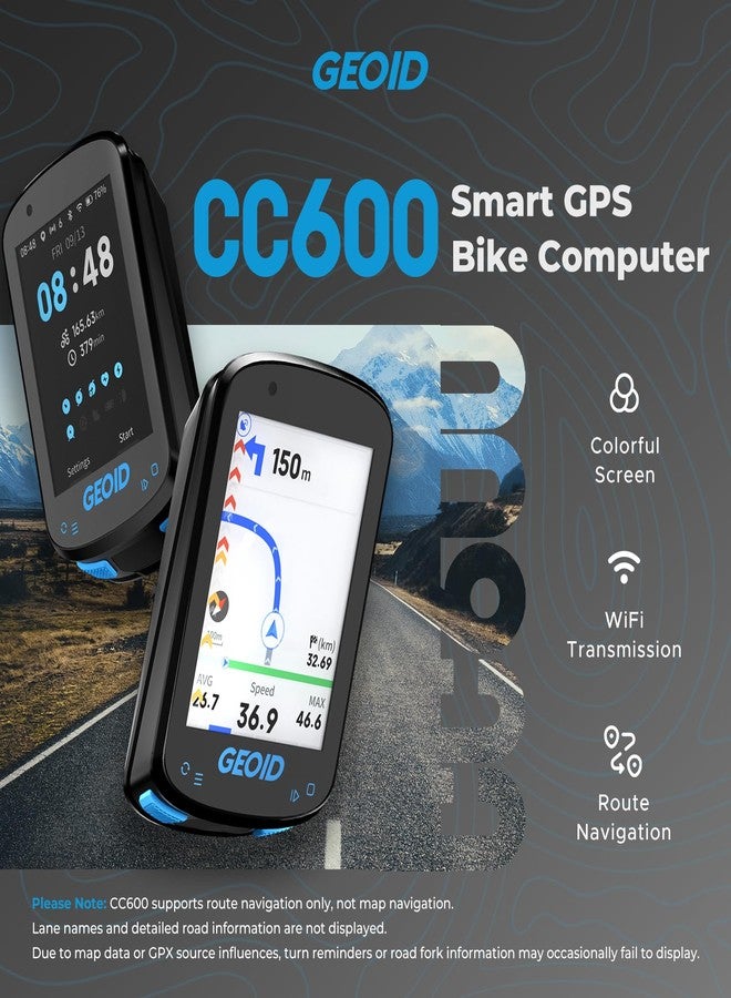 Geoid CC600 Smart GPS Bike Computer - Image 2