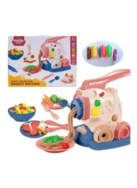 Multi-Functional Noodle Machine, Pasta Machine Clay Dough Play Set 23 Pcs Comes with Colored Clay Box and Many Moulds, Kitchen Pretend  code (8305)