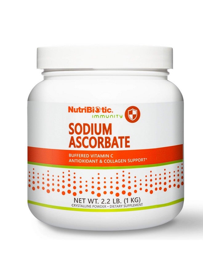 NutriBiotic - Sodium Ascorbate Buffered Vitamin C Powder, 2.2 Lb | Vegan, Non-Acidic & Easier on Digestion Than Ascorbic Acid | Essential Immune Support & Antioxidant Supplement | Gluten & GMO Free - Image 1