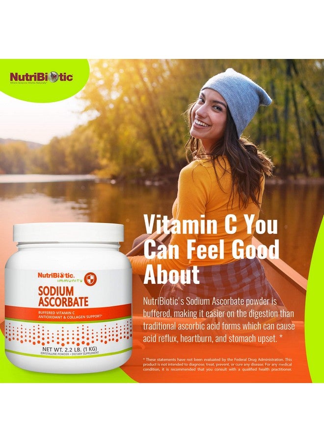 NutriBiotic - Sodium Ascorbate Buffered Vitamin C Powder, 2.2 Lb | Vegan, Non-Acidic & Easier on Digestion Than Ascorbic Acid | Essential Immune Support & Antioxidant Supplement | Gluten & GMO Free - Image 4