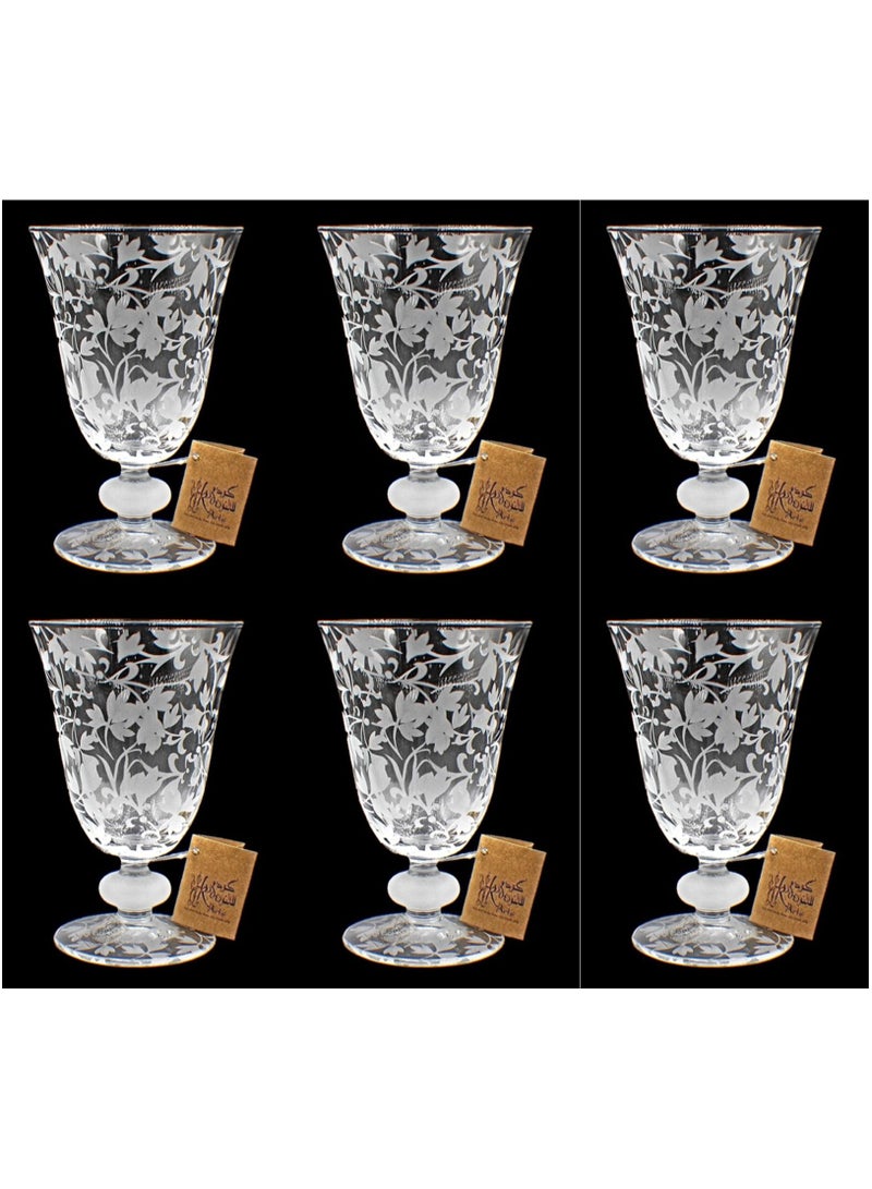 KuduArts Goblets juice cups 6 pieces - Image 1