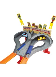 Toy Car Track Set Super Speed Blastway, Dual Track Racing For 1 Or 2 Players, 1:64 Scale Car - pzsku/Z94776C5F7C8C00E08DF6Z/45/_/1724128208/578145ca-4bab-4c08-ada6-08025d5703ca