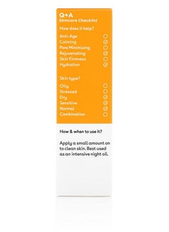 Q+A Super Food Facial Oil. A Complexion Enhancing Face Oil Packed With 100% Natural Ingredients. 30Ml/1Fl.Oz  - Image 3