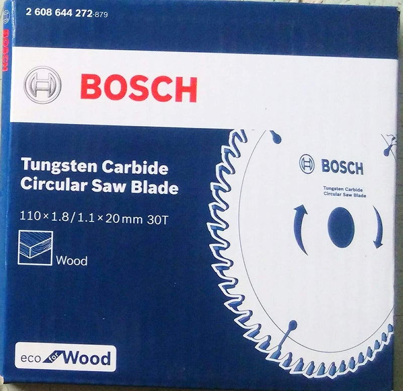 BOSCH Professional Circular Saw Blade For Wood 4''/ 100mm Dia, 20mm Bore, 30 Teeth, Pack Of 1 - Image 2