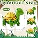 Charnoel 6 Pcs Giant Turtle Balloon 4D Walking Tortoise Inflatable Balloons Animal Standing Foil Balloons Birthday Party Supplies for Circus Forest Zoo Wildlife Theme Party Decorations - Image 4