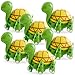 Charnoel 6 Pcs Giant Turtle Balloon 4D Walking Tortoise Inflatable Balloons Animal Standing Foil Balloons Birthday Party Supplies for Circus Forest Zoo Wildlife Theme Party Decorations - Image 2