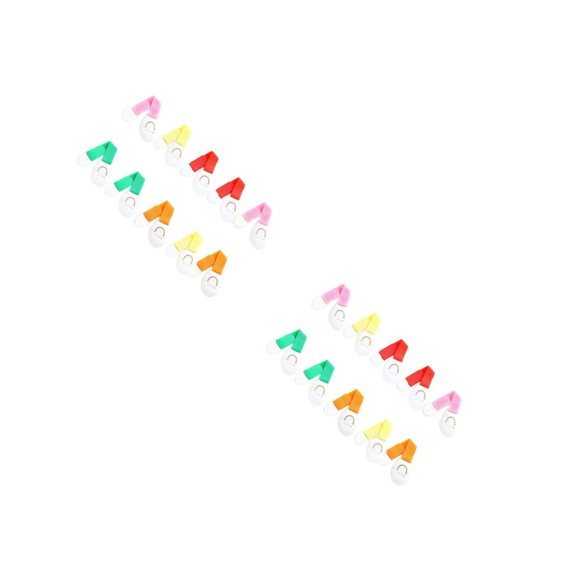 20 PCS Self-Adhesive Child Multipurpose Cabinet Locks for Refrigerators Doors Drawers Kids (Random Color) - Image 5