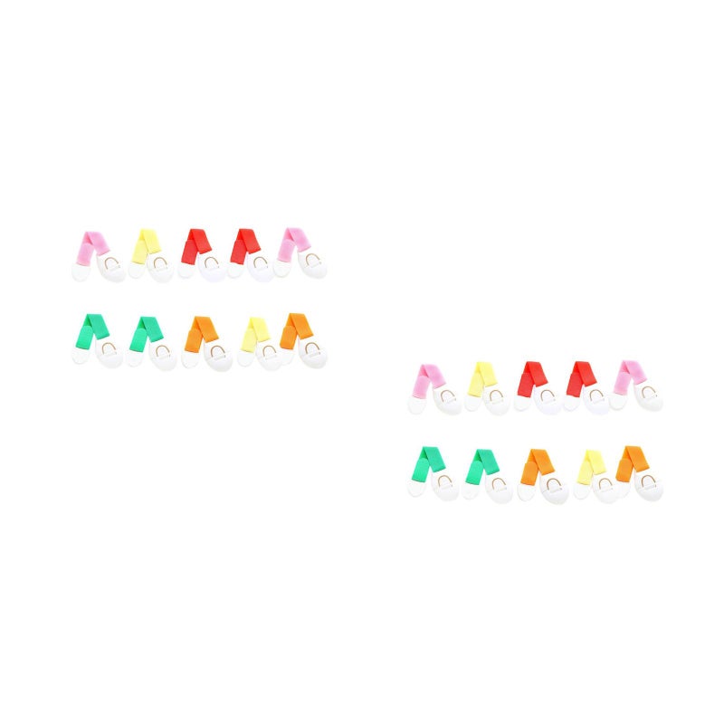 20 PCS Self-Adhesive Child Multipurpose Cabinet Locks for Refrigerators Doors Drawers Kids (Random Color) - Image 4