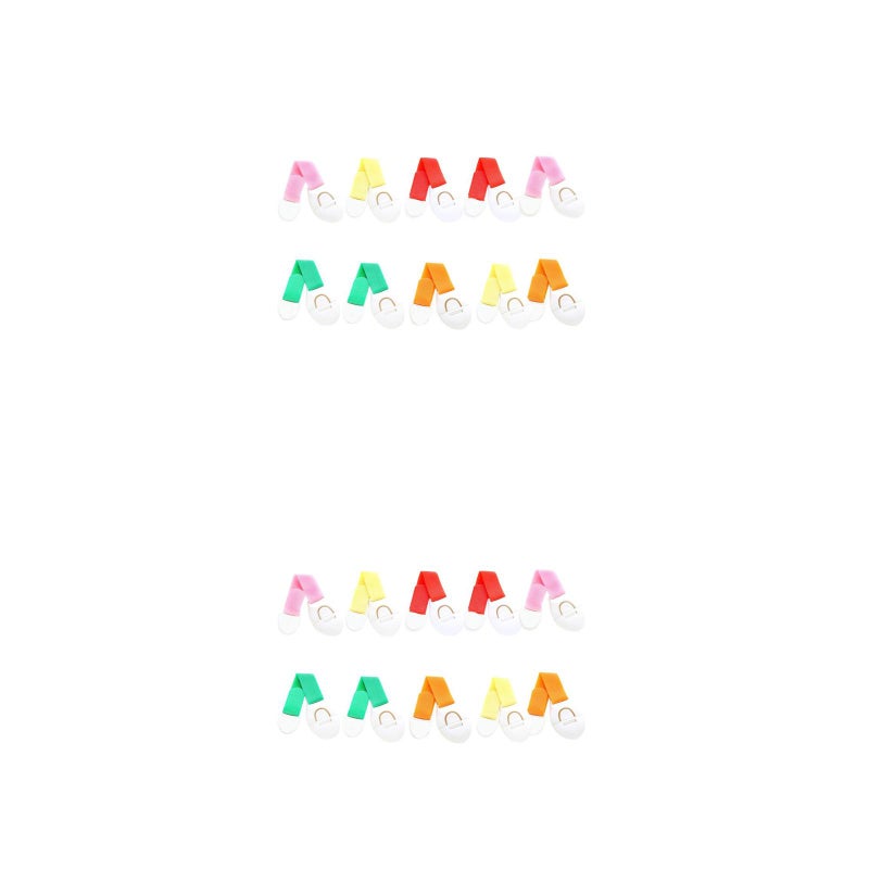 20 PCS Self-Adhesive Child Multipurpose Cabinet Locks for Refrigerators Doors Drawers Kids (Random Color) - Image 2