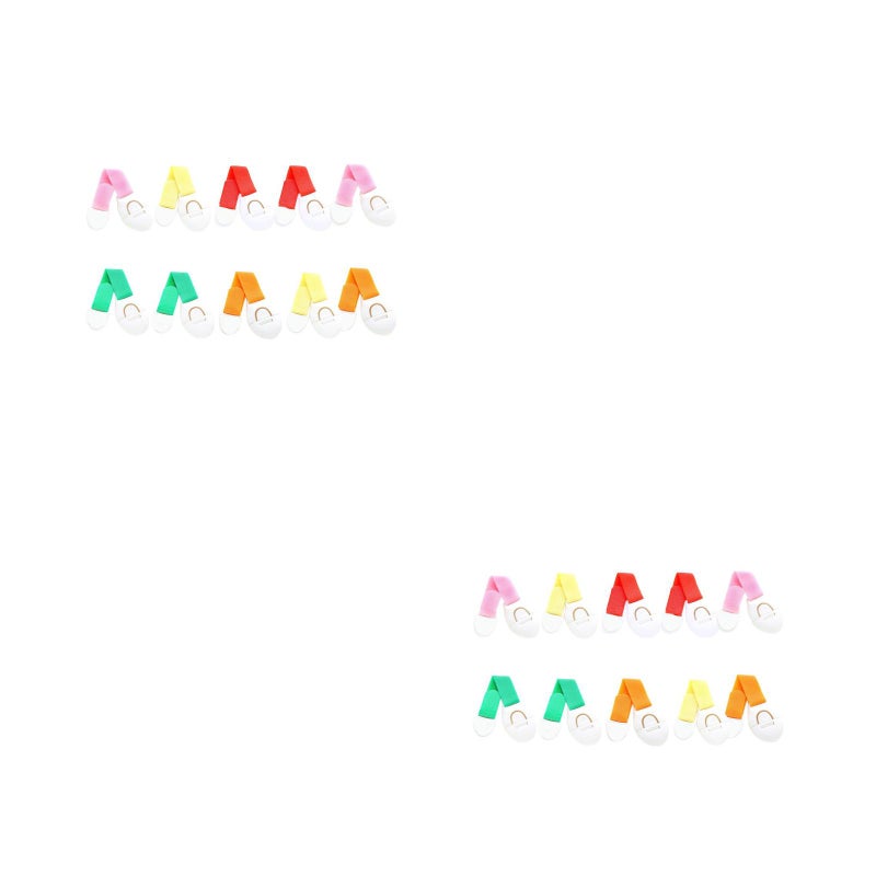 20 PCS Self-Adhesive Child Multipurpose Cabinet Locks for Refrigerators Doors Drawers Kids (Random Color) - Image 1