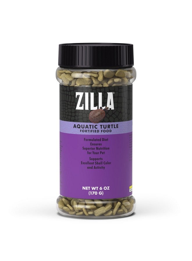 Zilla Aquatic Turtle Extruded Food Pellets 6 Ounces - Image 2