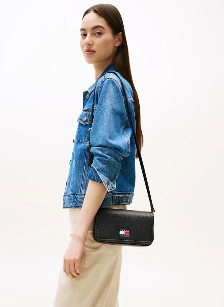 تومي جينز Logo Flap Crossbody Bag
