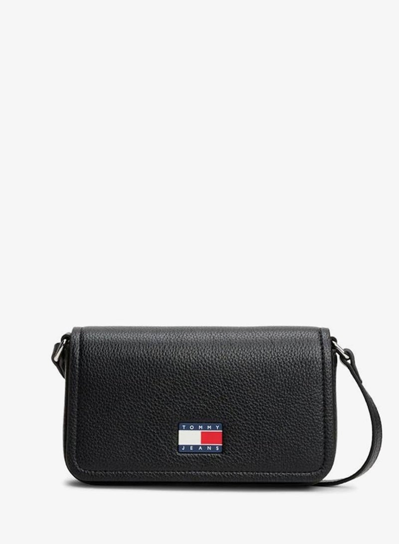 TOMMY JEANS Logo Flap Crossbody Bag - Image 1