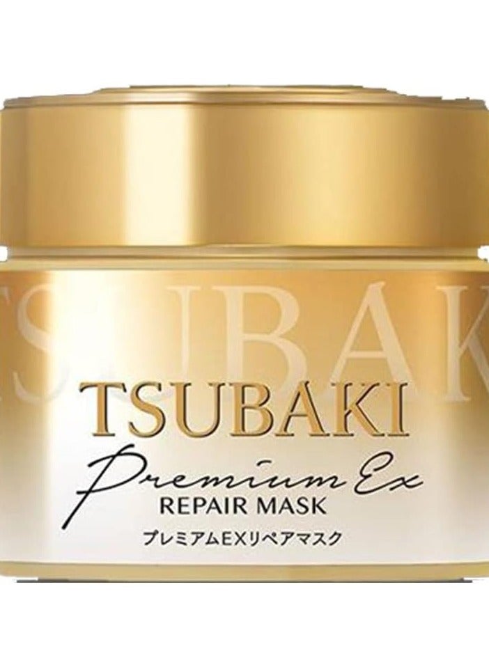 تسوكابي قناع إصلاح وترطيب الشعر اليباني الفاخر يتغلغل في الشعر بعمق لإصلاح الشعر التالف والترطيب 180 جرام