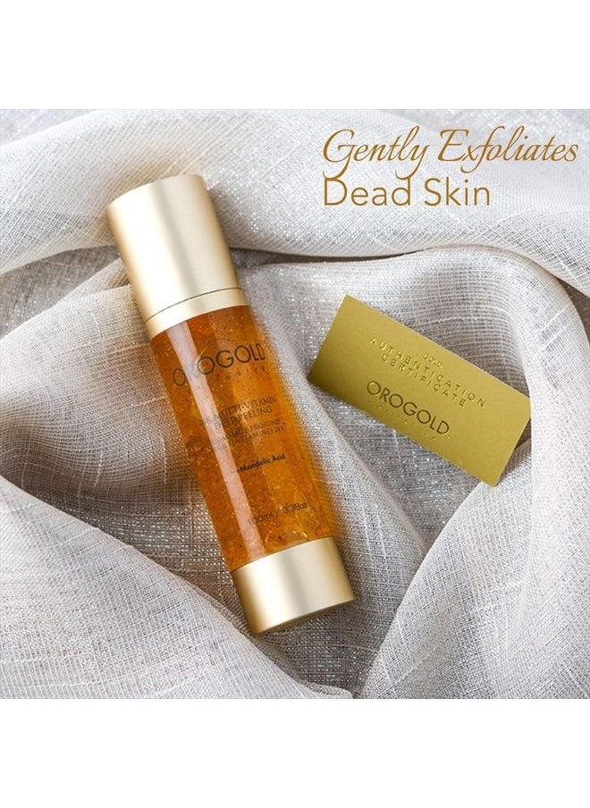 Orogold White Gold 24K Multi-Vitamin Deep Peeling Facial Exfoliator from OROGOLD Cosmetics - 50 ml., 1.76 fl. oz.  - Image 5