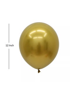 Boxwoods Multicolor Chrome Metallic Helium Balloons 60 PCS Pack  - Image 5