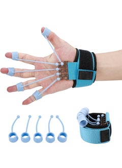 SYOSI Finger Exerciser, Finger Strengthener Adjustable Finger Exerciser and Finger Stretcher, Hand Yoga Equipment Grip Trainer for Hand Therapy, Rock - Relieve Arthritis, Carpal Tunnel Pain (40LB)  - Image 1