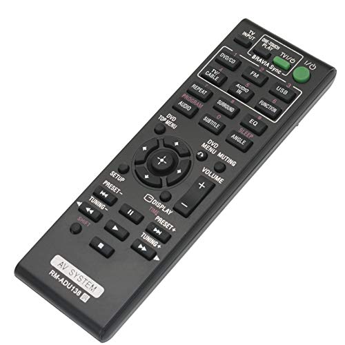 Allimity RM-ADU138 RM-ADU101 Replacement Remote Control fit for Sony DVD Home Theatre AV System DAV-TZ140 DAVTZ140 DAV-TZ145 DAVTZ145 DAV-TZ130 DAVTZ130 DAV-TZ135 DAVTZ135 DAV-TZ530 DAVTZ530 - Image 2