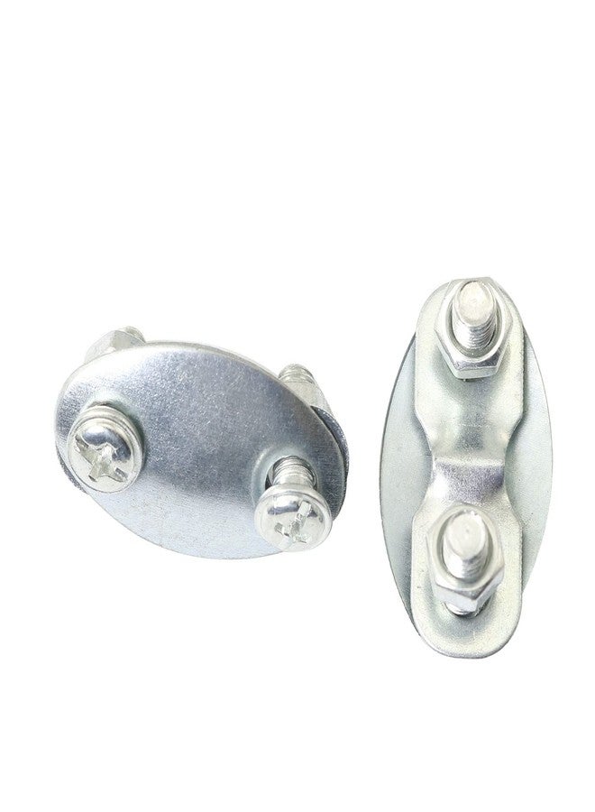 PZRT 4 Sets Bicycle Fender Leg Support Fixing Cleats with Screws and Nuts - Image 2