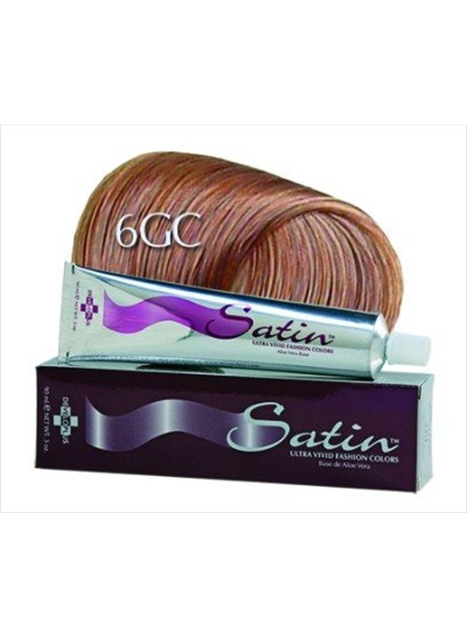 Developlus Satin Color #6Gc Dk Golden Copper Blonde 3 Ounce (88ml) (3 Pack) - Image 1