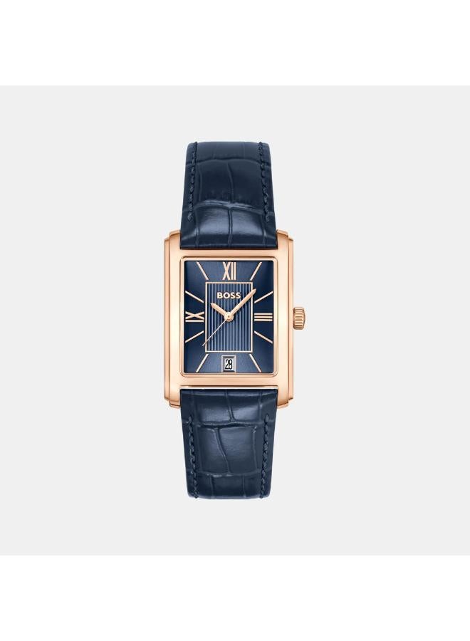 BOSS Quartz analog Watch Leather Strap - Image 1