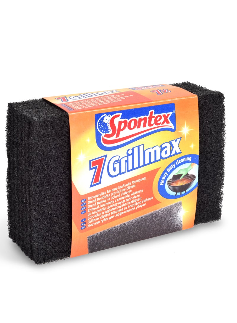 Spontex Grillmax Scouring Pads 7Pcs - Image 1