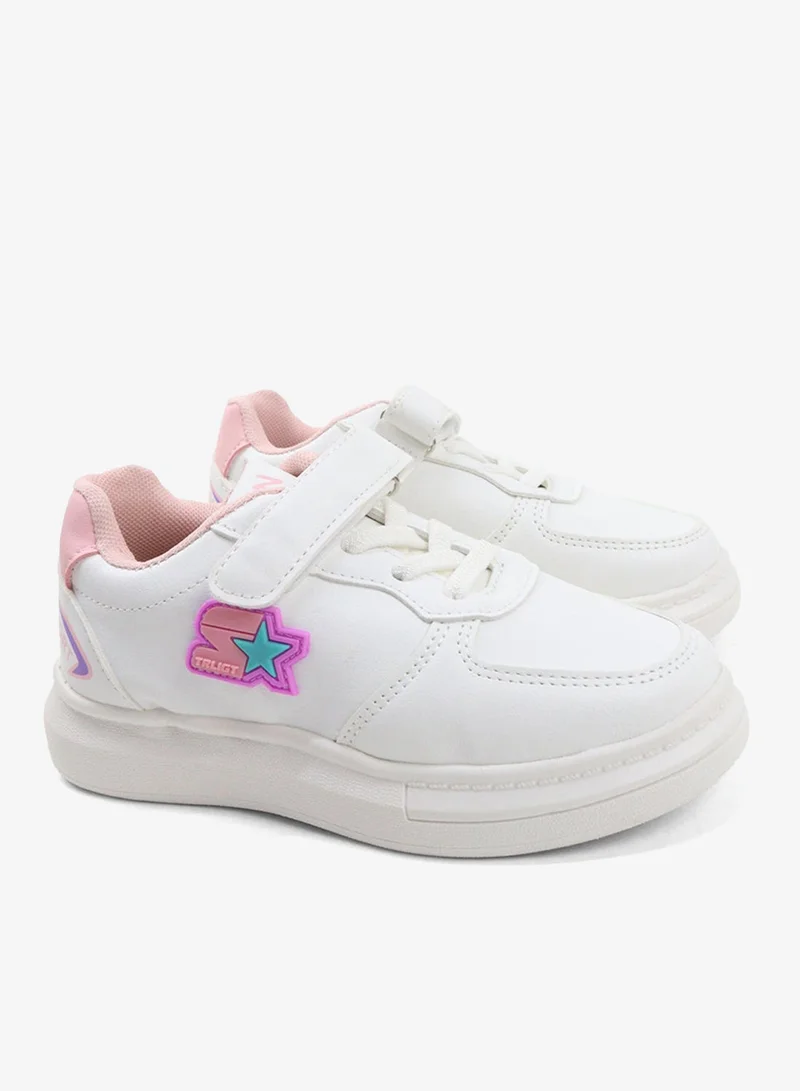 Viny Viny Kids Unisex Casual Sneakers - Stylish White Running & Walking Shoes for Boys and Girls