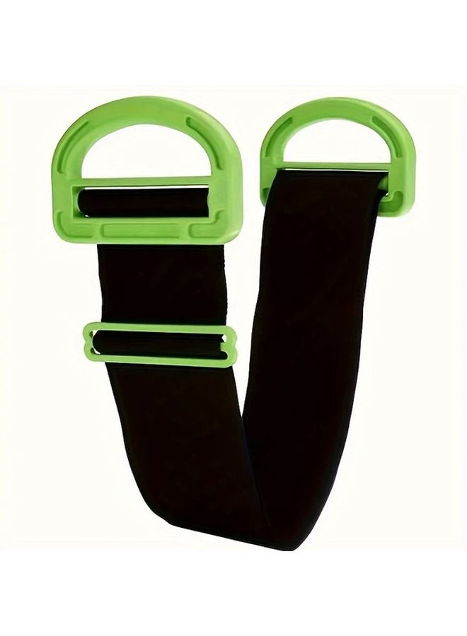 Green Heavy Duty Adjustable Lifting Strap for Furniture Boxes Mattresses Supports Up to 600 lbs - Image 1