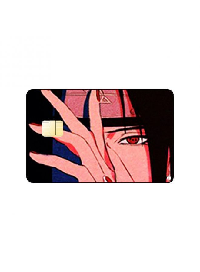 RKN PRINTED BANK CARD STICKER Itachi Uchiha From Naruto Anime - Image 2