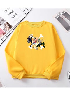 KUYING New One Piece Casual Loose Round Neck Hoodie  - Image 1