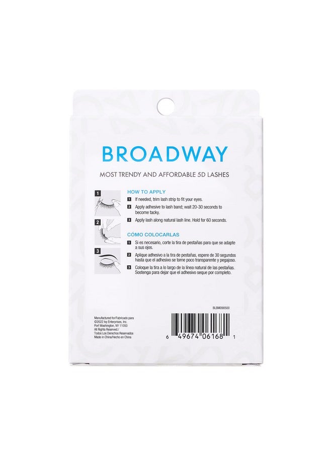 Broadway Eyes Broadway Lashes Strip False Eyelashes Multipack Fake Eyelashes Natural To Dramatic Look Lash Set 5 Pairs (09)  - Image 5