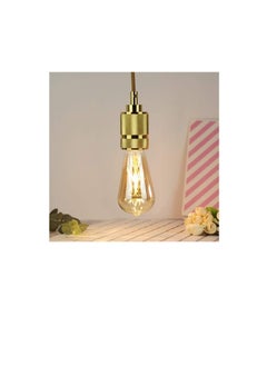 ESNCO ESNCO Old Fashioned Edison ST64 E27 4W Vintage LED Long Filament Light with Retro Coated Glass Shade Replace 40W Incandescent Bulb - 6 Pieces  - Image 3