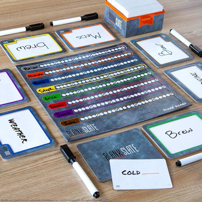 USAopoly BLANK SLATE, The Game Where Great Minds Think Alike, Fun Family-Friendly Board Game, Word Association Party Game, Easy to Learn, Fun to Play Family Game Night, 3-8 Players, Ages 8+ - Image 4