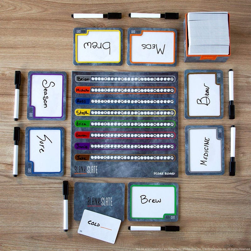 USAopoly BLANK SLATE, The Game Where Great Minds Think Alike, Fun Family-Friendly Board Game, Word Association Party Game, Easy to Learn, Fun to Play Family Game Night, 3-8 Players, Ages 8+ - Image 3