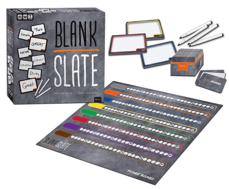 USAopoly BLANK SLATE, The Game Where Great Minds Think Alike, Fun Family-Friendly Board Game, Word Association Party Game, Easy to Learn, Fun to Play Family Game Night, 3-8 Players, Ages 8+ - Image 2