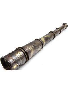 SHOPLYN SHOPLYN1920 DOLLOND London Brass Maritime Vintage Telescope Nautical Spyglass Antique Mounted Solid Brass 16 Inch Pirate Telescope  - Image 5