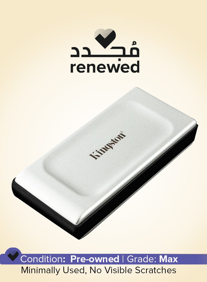 Kingston Renewed - XS2000 2TB High Performance Portable SSD, With USB-C, Pocket-Sized, USB 3.2 Gen 2x2, Up to 2000MB/s Read and Write 2 TB - Image 1
