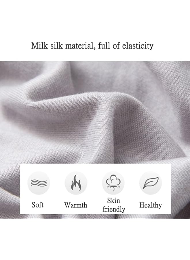 The Bros L-shaped Elastic Sofa Cover, All-inclusive Sofa Cover, Milk Silk Material, Smooth Without Wrinkles, Close To the Skin and Good Ventilation (Color 2,2 seater + 3 seater) - Image 2