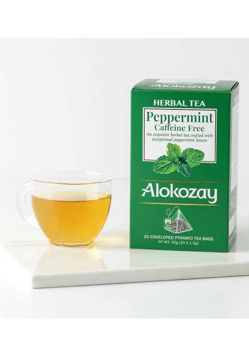 Alokozay Peppermint Tea 20 Teabags (30g)  - Image 2