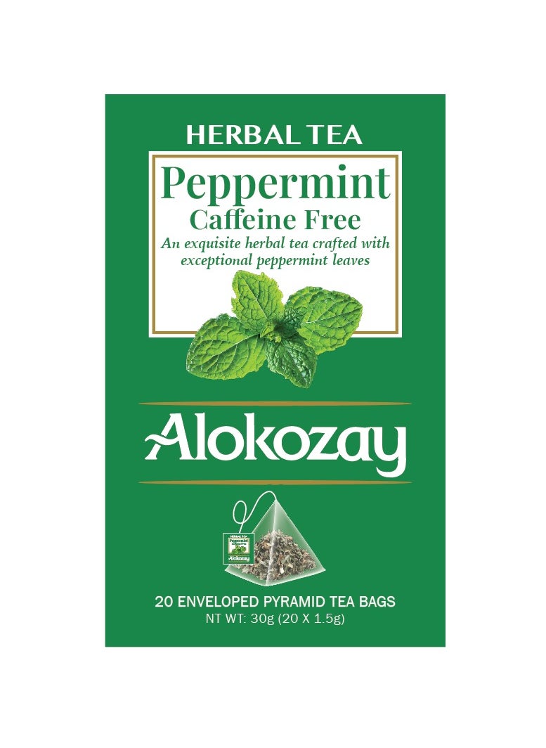 Alokozay Peppermint Tea 20 Teabags (30g)  - Image 1