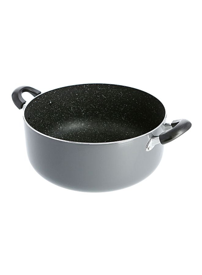DELCASA Non-Stick Aluminum Casserole Gray 26cm - Image 3